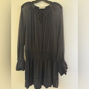 Ramy Brook Silk Drop Waist Dress